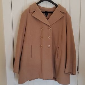 A/E SPORT Wool peacoat jacket